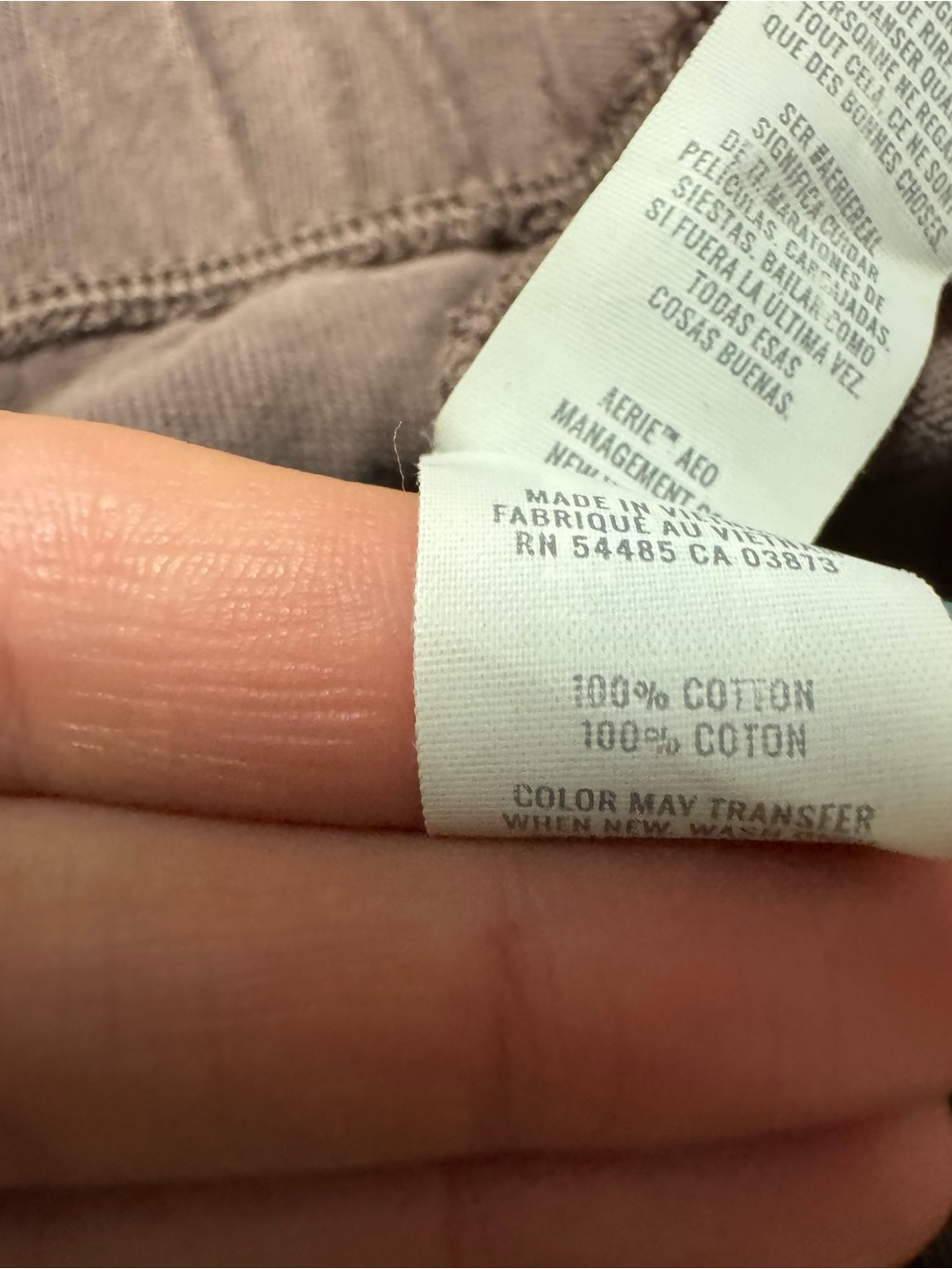 Aerie Brown Jogger Style Sweatpants Size Large - Picture 7 of 8